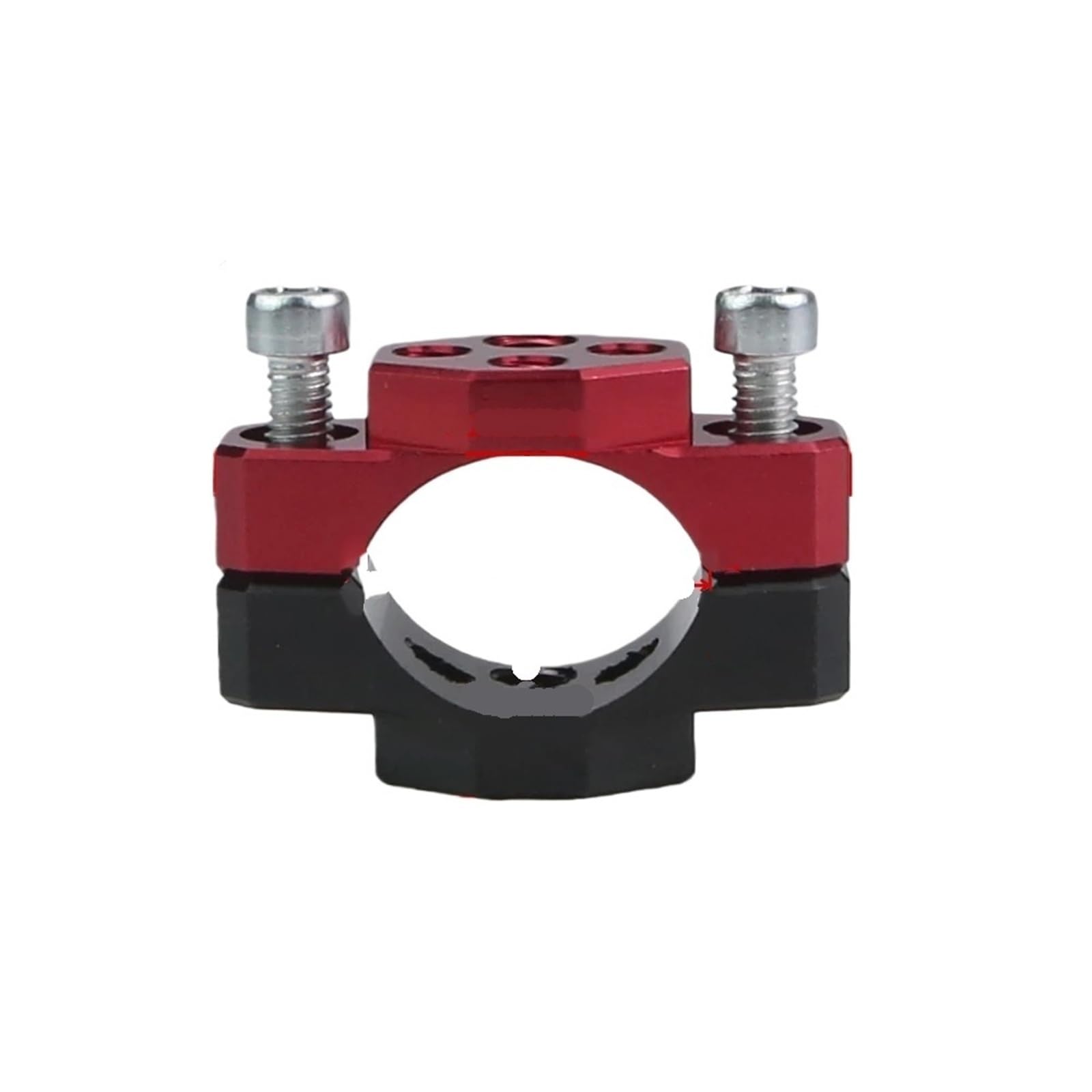 Aueeyhdo R E D Headlight Repair Kit Bracket 22Mm-32Mm /42Mm Universally Motorcycle Handlebar Clamp Stent Bracket Bumper Clamp Headlight Stand(R E D)
