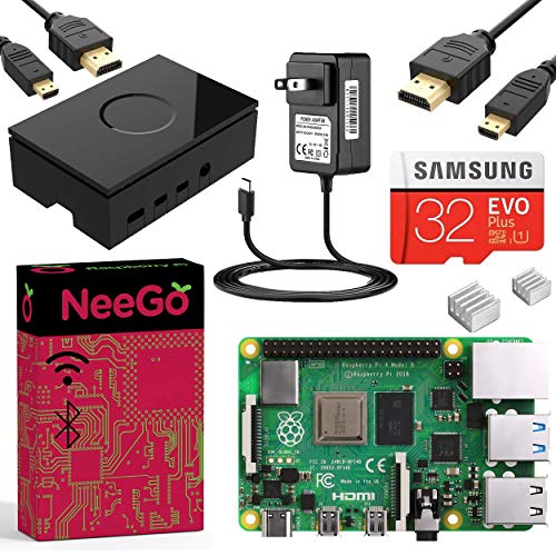 NeeGo Raspberry Pi 4 2GB Complete Kit - 2GB RAM