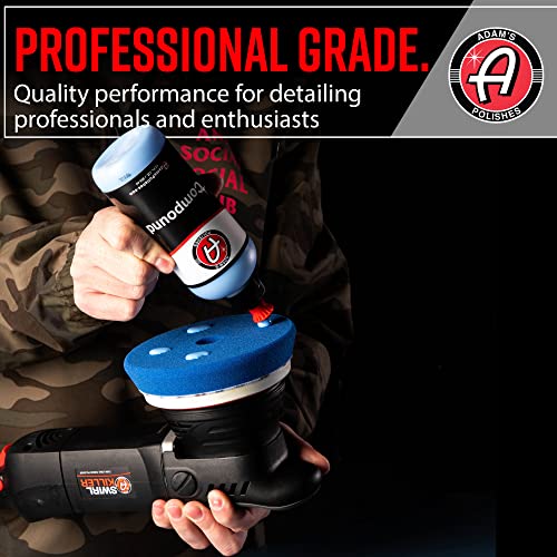 Image of Adam's Polishes Swirl Killer 21mm Complete Polisher Kit (16 Item) - Orbital Polishing Paint Correcting Buffer Tool | Car Scratch Remover, Correcting Polish Black