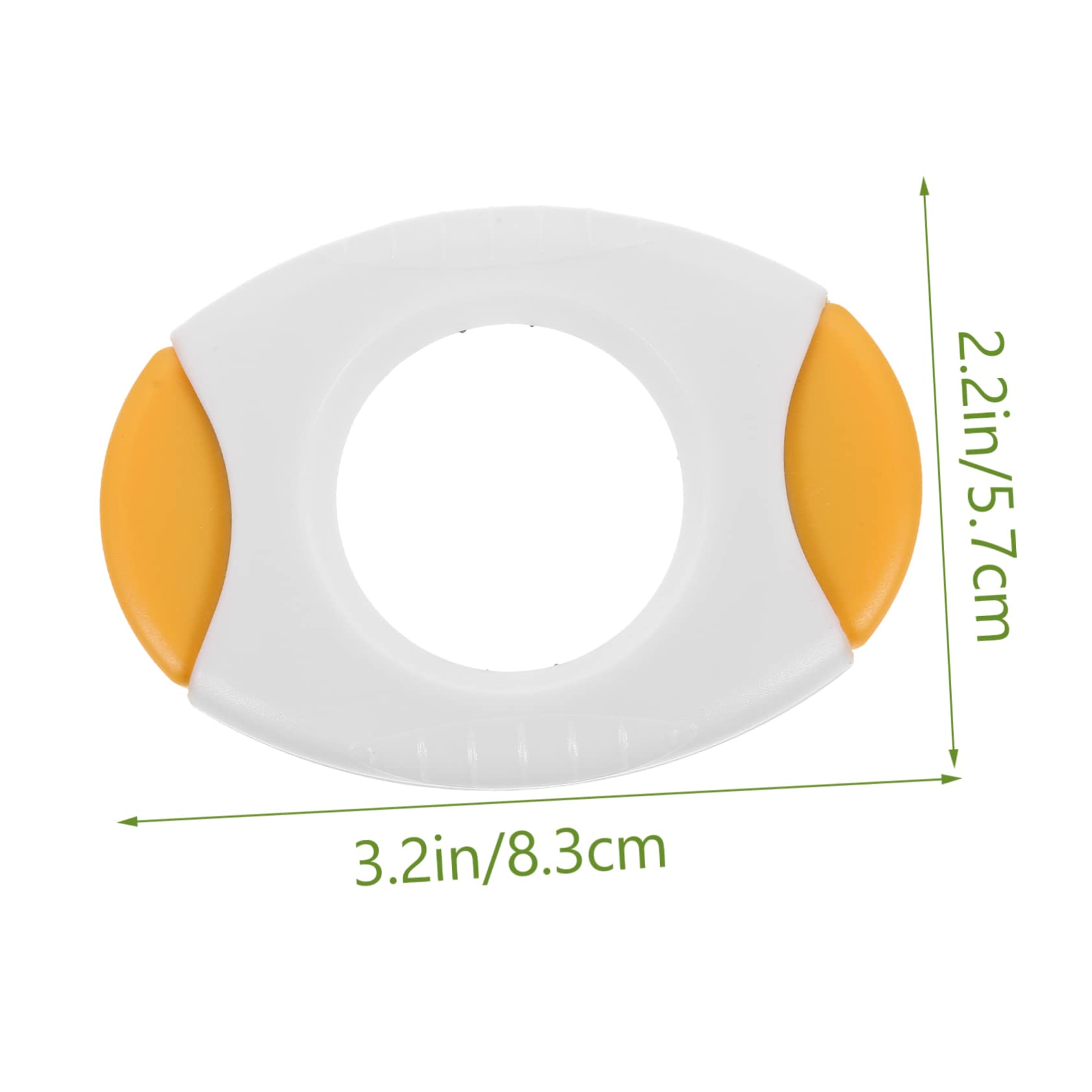 MUCKLILY 2pcs Eggshell Cutter Kitchen Egg Opener Tool Food Grade Egg Separator for Easy Eggshell Cutting Dishwasher Safe for Cooking and Baking