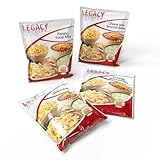 Long Term Gluten Free Food Storage Sample Pack: 16 Large Servings - 4 lbs Freeze Dried Meals - Emergency Prepper Supply with 25 Year Shelf Life