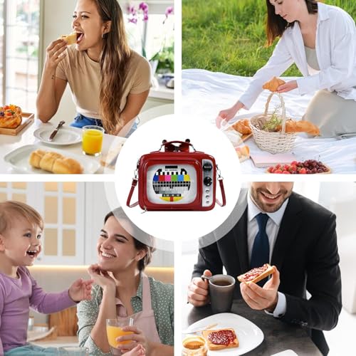 Sac à Main Multifonction Style à Dos Forme Télévision pour École et Sorties