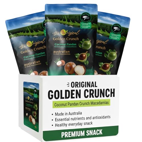 Golden Crunch In-Shell Macadamias 225g - Premium Australian Macadamia Nuts
