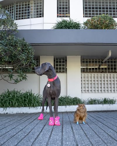 Image of Wagwear WagWellies Mojave Dog Boots - Paw Protection from Hot Pavement, Sharp Objects, Dirt, Toxins | Well-Ventilated, Easy-Clean - Sage (Sage, XXSH)