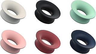 6-Pack Loop Mute Style Pack for Loop Earplugs – Extra 5 dB Noise Reduction On Demand | Adjustable Accessory | Mix & Match Colors with Your Earplugs | 6 Bold Colors