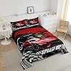 Feelyou Kids Boys Girls Red Race Car Comforter Set Twin Size, Sports Car Comforter Comforter Set for Teens Race Car Bedding Set Racing car Duvet Set Bed Set Room Decor Bedding Collection #3