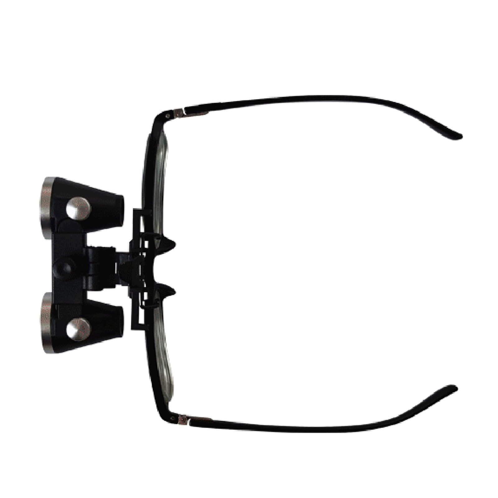 Lupas Dentales Quirúrgicas 3.5X 420mm Gafas Binoculares con Clip Lupa de Laboratorio con Estuche