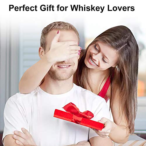 Whiskey Stones,Reusable Chilling Stainless Steel Whiskey Rocks,Ice Stones Set of 9,Come with Stainless Steel Tongs,Storage Pouch and Classy Coasters by AYAOQIANG - Thumbnail 6