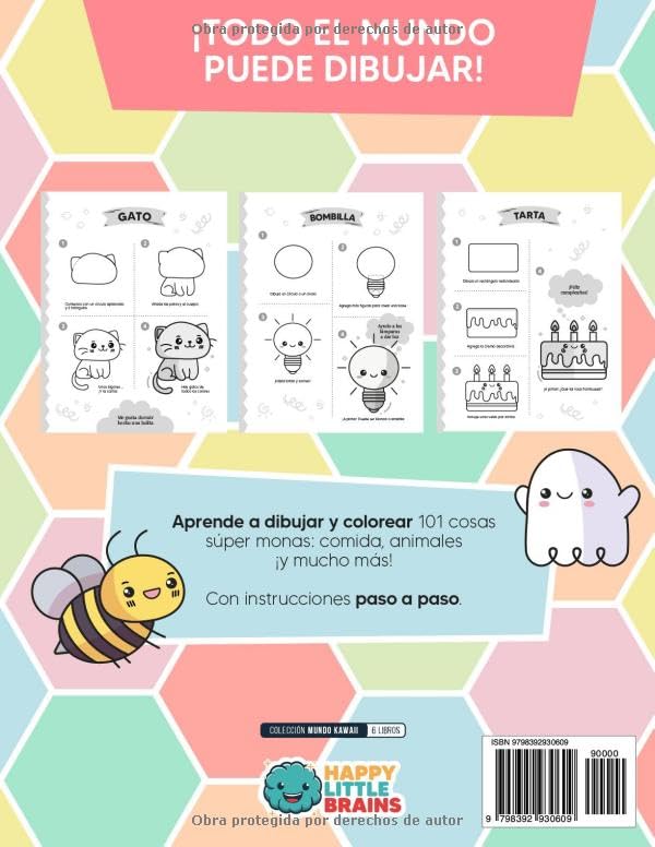 Miniatura 2 de Cómo Dibujar Kawaii 101 Dibujos Súper Monos para Aprender a Dibujar Paso a Paso (Mundo Kawaii) (Spanish Edition)