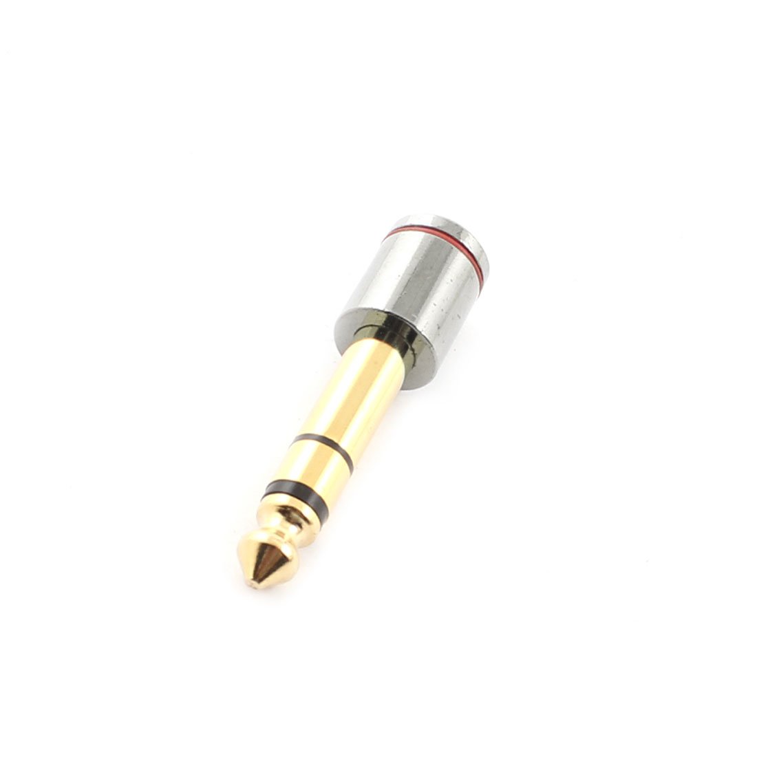 Qtqgoitem Audio 6.35mm Male to 3.5mm Female M/F Headphone Connector Adapter Converter (model: cad 610 90f 400 e25)