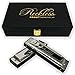 Harmonicas For Adults Harmonica Set With Case By Reckless Harmonicas. Deluxe 5 Piece Blues Harmonicas In Keys Of A, C, D, E, & G. 10 Hole Diatonic Harmonicas Packaged In Vintage Display Case