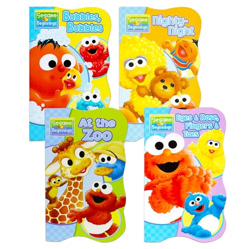 Image of Sesame Street Beginnings Board Books - Set of Four