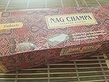 6 x 20 sticks. Tulasi incense. Nag Champa. uno de los aromas más famosos del mundo