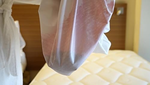 Miniatura 2 de Protector de colchón prémium 100% impermeable, tamaño King, absorbente, algodón, cama, transpirable, con bolsillos elásticos, funda suave,