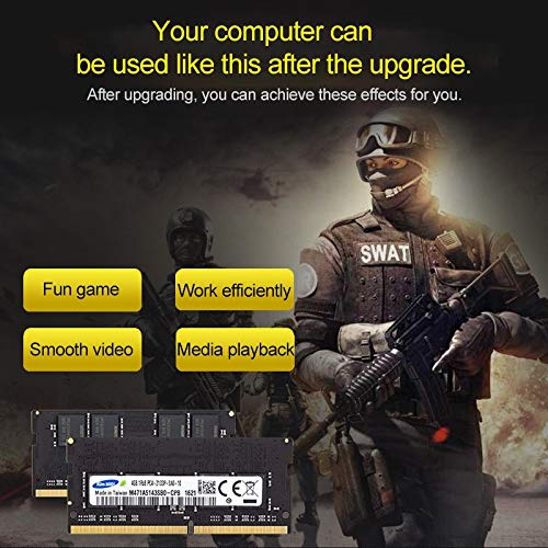 Taiyimaoyi 1.2V DDR4 2133MHz 4GB Memory RAM Module for Laptops 288 Pin