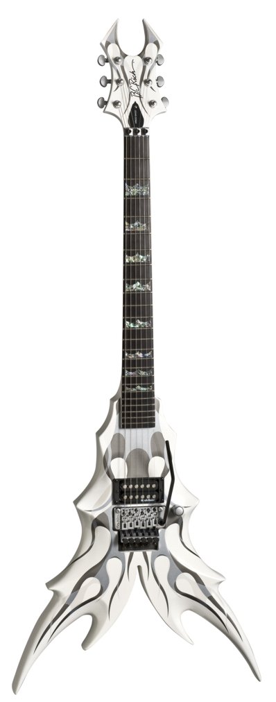 BC Rich Draco Ghost Flame Electric Guitar : Amazon.com.au: Musical 