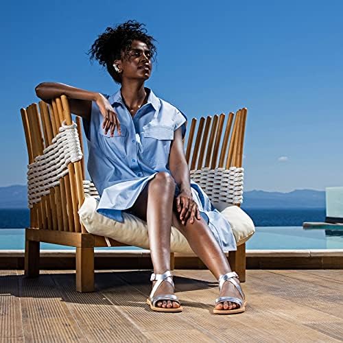 Size 8 Black Emmanuela Greek Handmade Leather Flat Sandals, Quality Ankle Strap Sandals with adjustable buckle, Ankle Cuff Summer Shoes, Open Toe Strappy Sandals, Boho Chic Sandals | Image 1