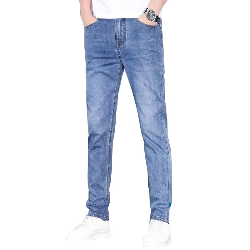 Men Bootcut Baggy Jeans | Blue | 5 Pockets