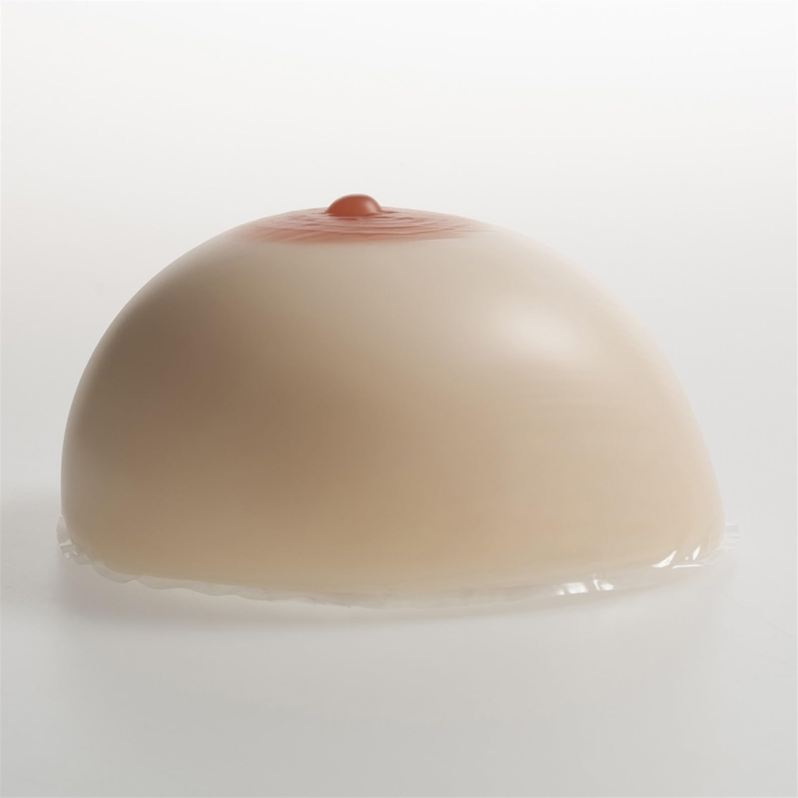 Almohadillas de silicona para sujetador Almohadillas de gel para pecho Almohadillas para pecho artificial Adecuadas para Vestidos de Mastectomía Trajes de Baño Recogidos ( Color : White , Size : C )