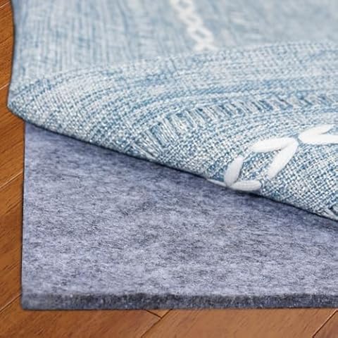Felt Rug Pad, 3x5 Ft Extra Large Area Rug Cushioned Carpet Pad, Thick Felt Rug Pads for All Floors, Felt Pad for Under Area Rugs Hardwood Floors, Keep Rug in Place Soft Cover