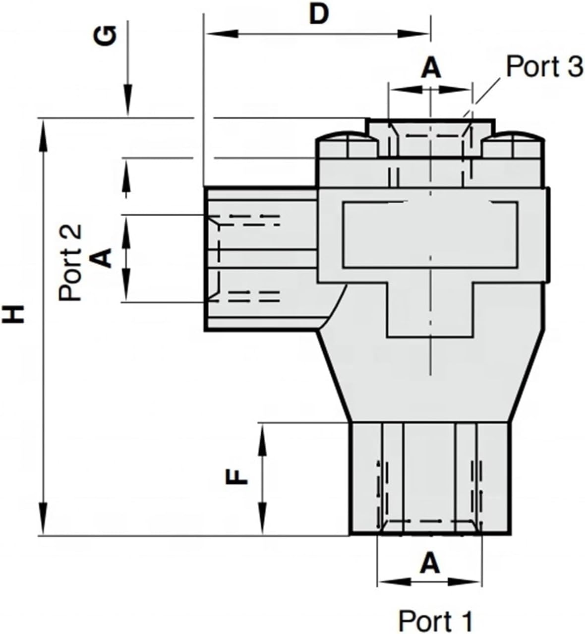 T70C4800, Exhaust Valve, G1/2 'Thread