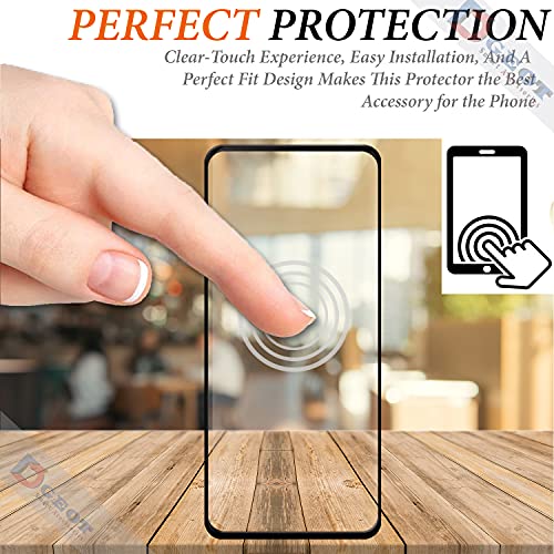 Image of Edge to Edge 11D Tempered Glass Screen Protector for Oneplus 9 5G (Black)|With Easy Installation Kit|Impact Absorb|Full Adhesive Glass (Pack Of 1)
