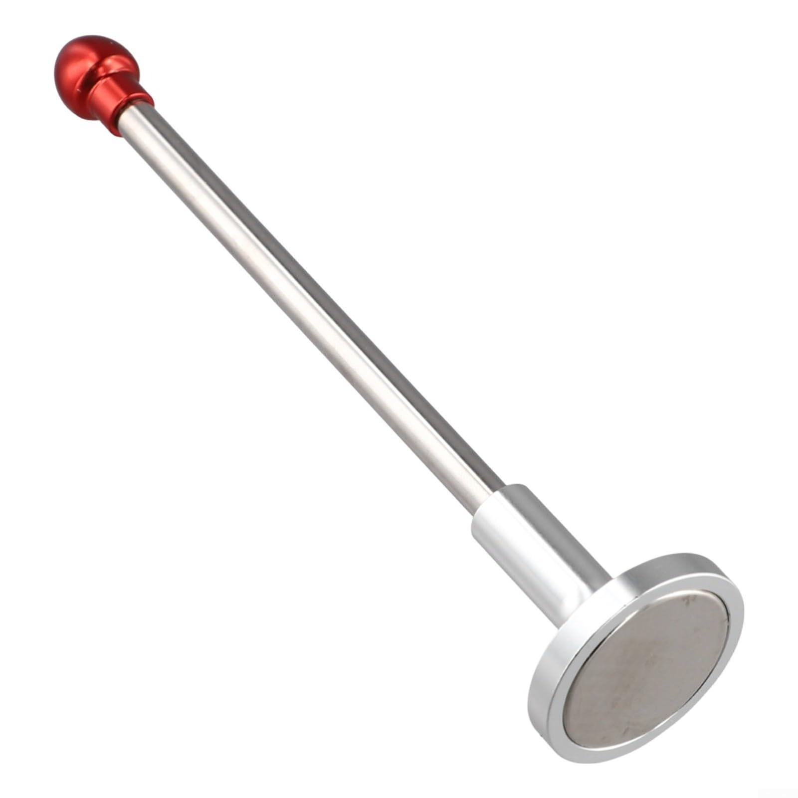 Allineamento magnetico per mazza da golf, guida perpendicolare per colpi di precisione, strumento di pratica in metallo (rosso)
