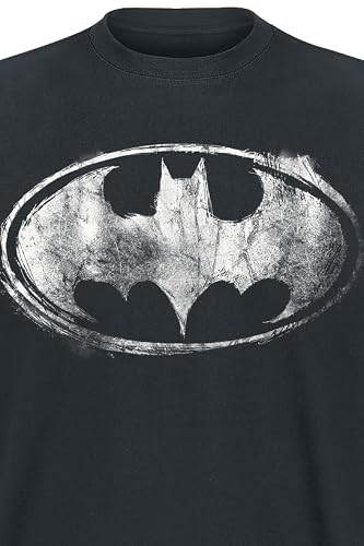 T-Shirt Di Batman - Smudge Logo - S A 3XL - Uomo - Nero - 2