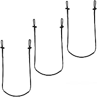 ZIVOXIA Climbing Stick Aider for Hunting - Lightweight Hand-Braided Daisy Chain Single Step Rope Ladder, 800lb Tree Stand Aid