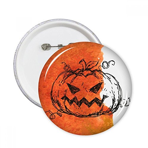 Pins Citrouille Halloween badge bouton rond pour personnaliser vos vestes ternes XL