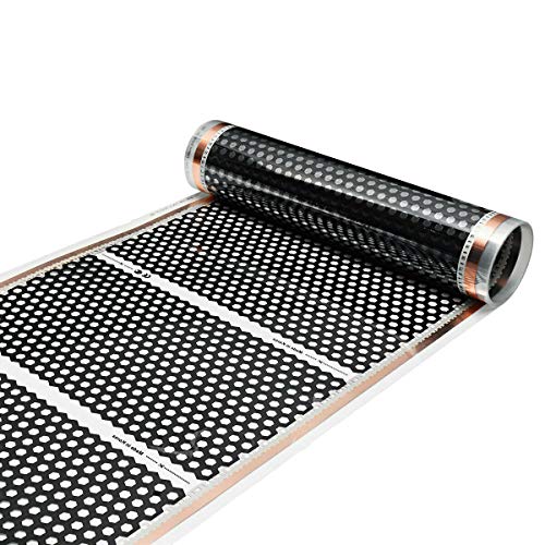 Suelo Radiante 50CMx2M Electric Infrarrojo CalefaccióN Suelo Radiante PelíCula 220V