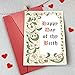 Bablira Funny Medieval Birthday Card for Men Women, Cute Art History Birthday Card for Medieval Lovers, Medieval Birthday Card for Friends Family, Happy Day Of The Birth