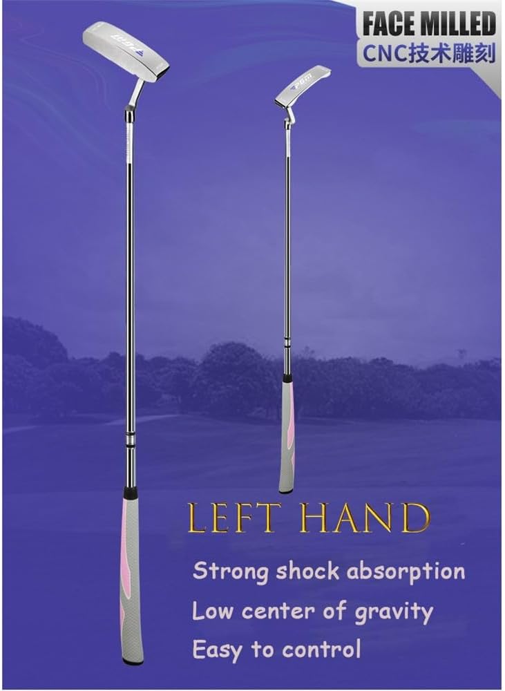 Golf Putter Women Left Handed Stainless Steel Exercise Stick Professional Lady LH Coach Teach Golf Clubs Push Rod