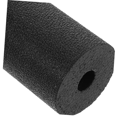 Rodillo de espuma suave Toyvian para yoga y masaje de tejidos profundos, columna portátil para fitness, negro miniatura 3