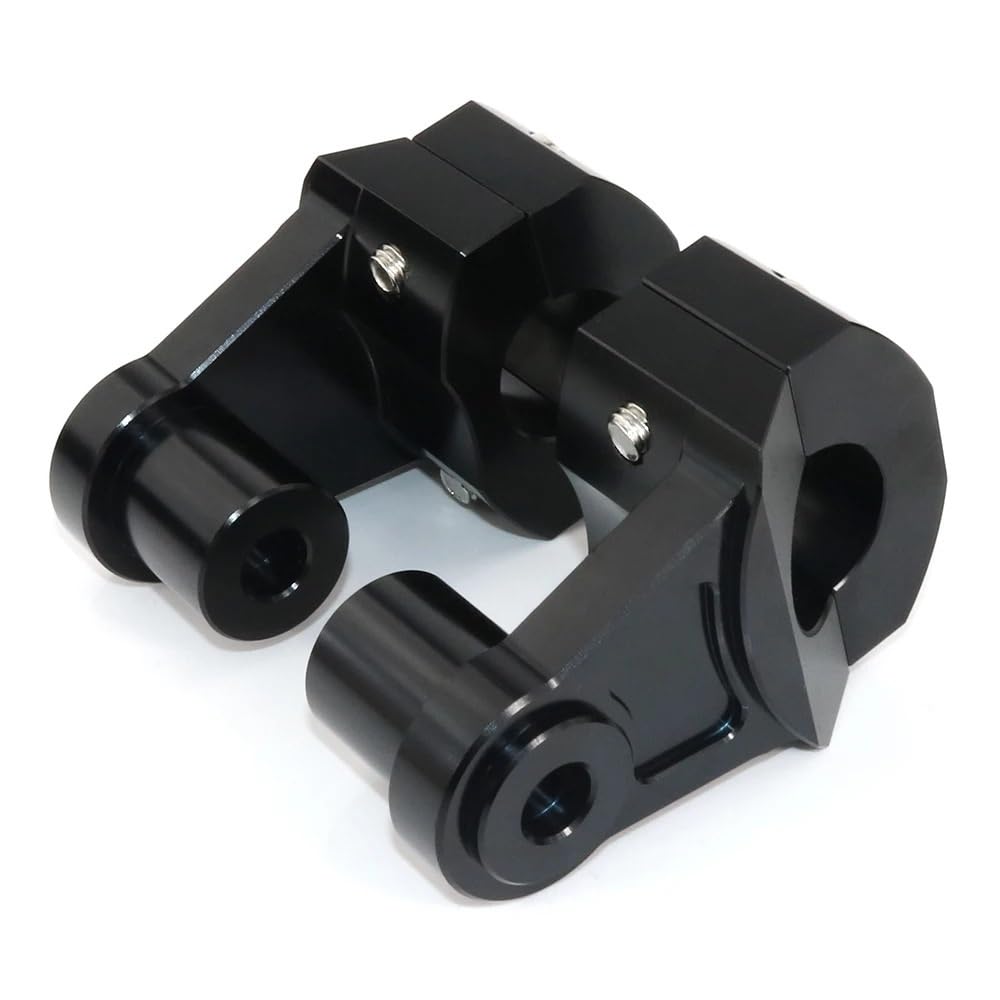 Riser guidon moto 25,4 mm rehausseur en alliage usiné noir pour Royal Star XV1700