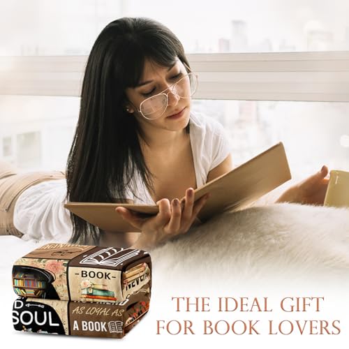 Gifts for Book Lovers Women, Reading Blanket for Book Lovers, 50"X60" - Image 2