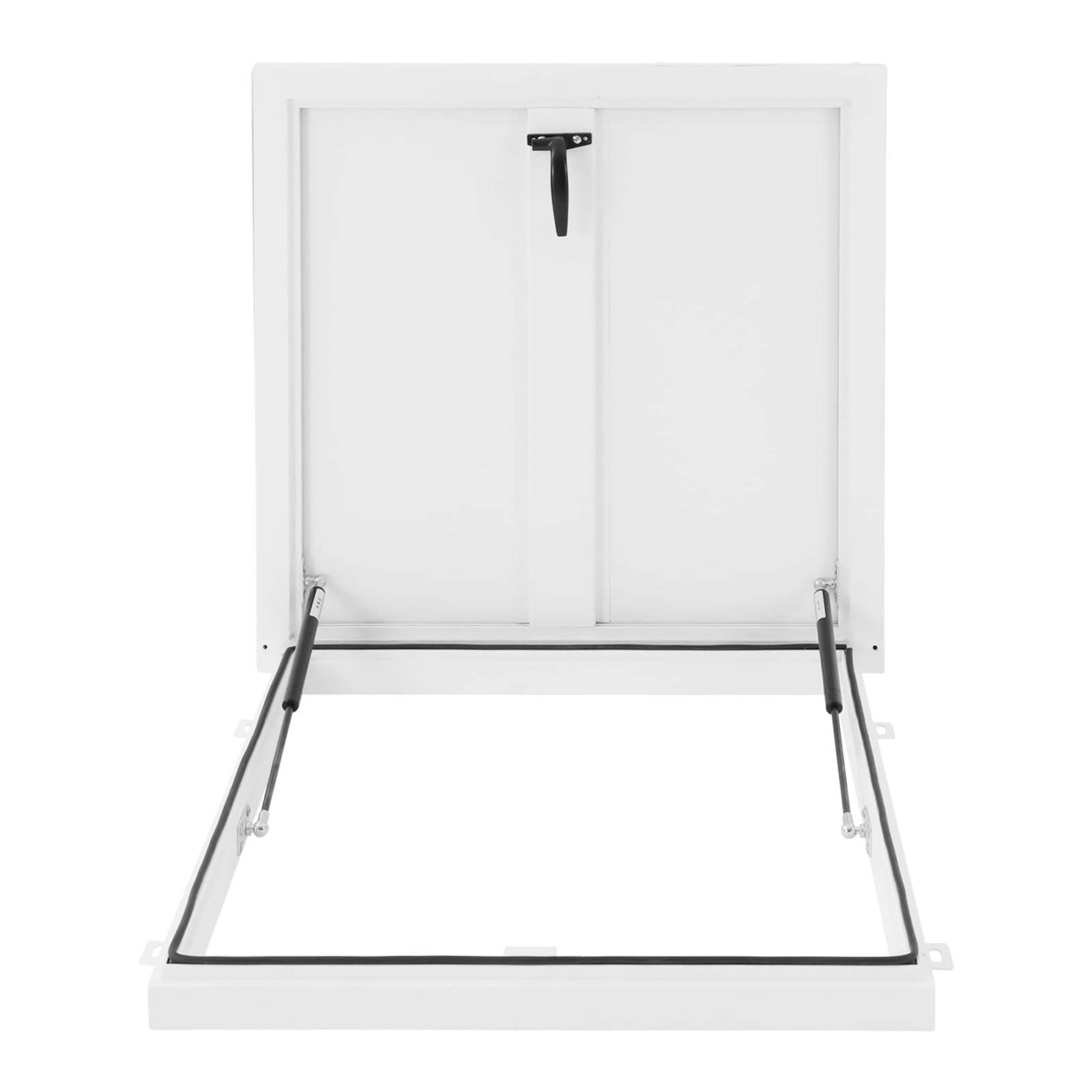 Escotilla de acceso para techo de aluminio blanca de 23.6x23.6 pulgadas para mantenimiento seguro