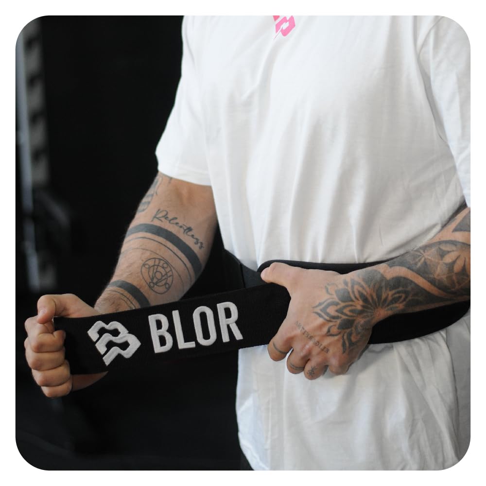 Blor Cintura Regolamentare Weightlifting E Powerlifting Per Sollevamento Pesi Supporto Lombare Unisex Ideale Per Allenamenti Intensi Sgancio Rapido