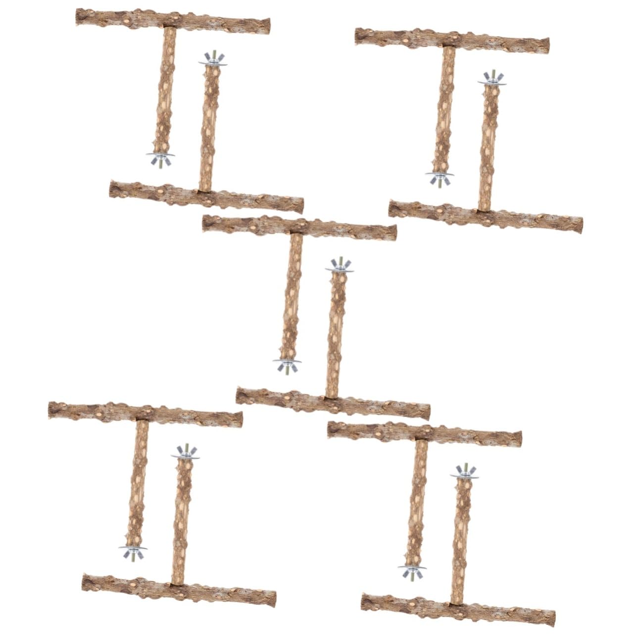 BESPORTBLE 10piezas Percha para Aves Juguete De Molienda para Periquitos Barra De para Jaulas De Aves y Diversión De