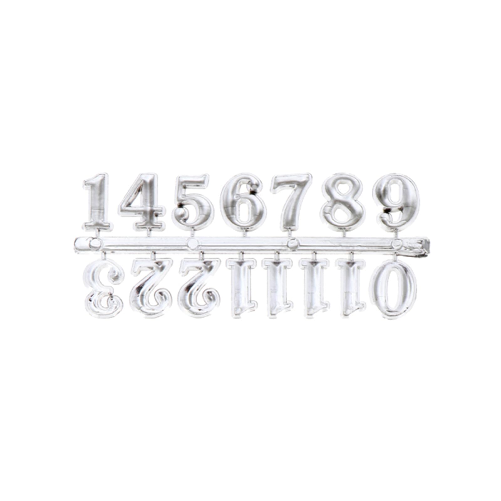 HZGFNBZ Clock Numerals Set Arabic Roman Number Digital Numbers for Replacement Parts Repairing Accessories Numerals