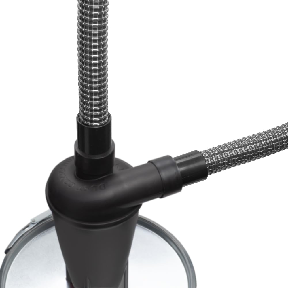 PRIMEBAG Zyklon-Vorabscheider-Set mit Gewebeschlauch für alle Industriesauger mit 58mm Anschluss (3 Meter)
