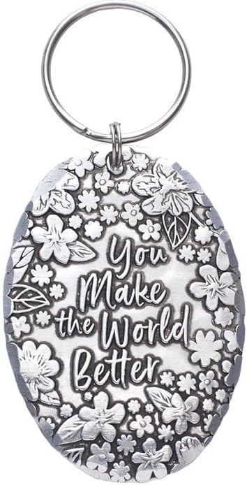 Wendell August You Make the World Better Keychain