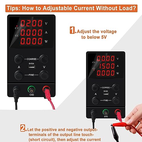Alimentation CC réglable 5V 30A pour banc de laboratoire avec régulateur stabilisé - 6