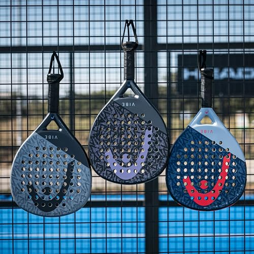 Head Vibe 2025 - Racchetta Da Padel, Nero/Viola - 3