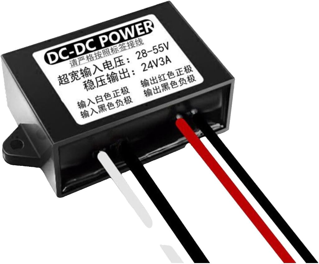 58V48V36V24V to 12V6A DC Step-Down Voltage Regulator Module 12V to 5V6A Power Converter(28-55V to 24V 3A)