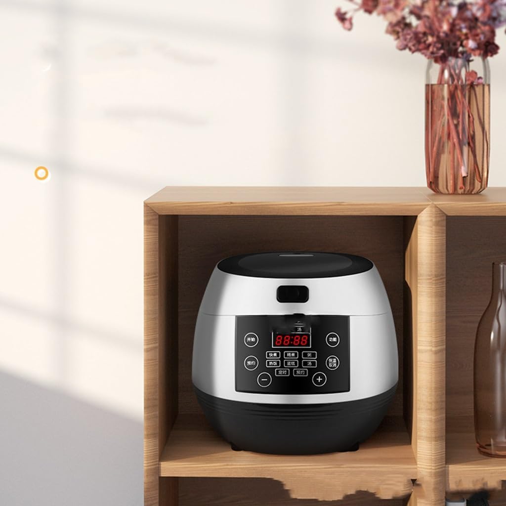 Rice Cooker 3L Household Electric Rice Ball Kettle Inner Multi-functional Cooking Soup Small Pot