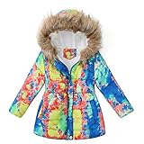 Cartoon-Design: Dieses niedliche Print-Mantel-Design ist der perfekte Weg, um Ihr Kind zu verkleiden, das für Halloween oder Weihnachten attraktiver wird. In vielen Farben erhältlich, hält unser wattiertes Cartoon-Outfit auch im Winter seine Aktualität. Lassen Sie Ihre kleine Prinzessin beim Aufwärmen von der Masse abheben.