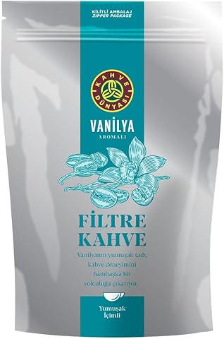 Kahve Dünyası Filtre Kahve Vanilya Aromalı Kilitli 250 gr