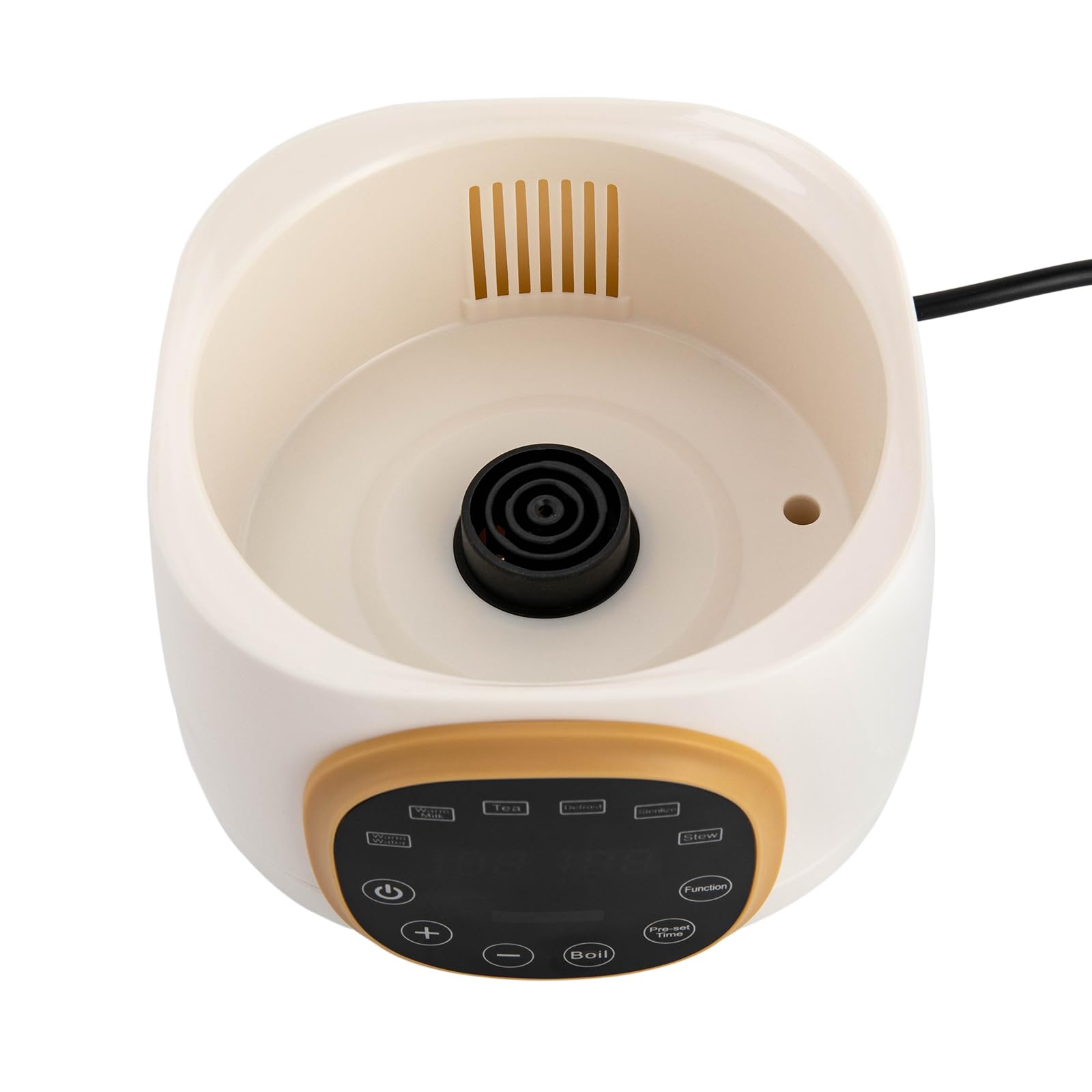 Bollitore con regolazione della temperatura, scaldabiberon con indicatori digitali a LED, 72 ore, 600 W, 1,3 l