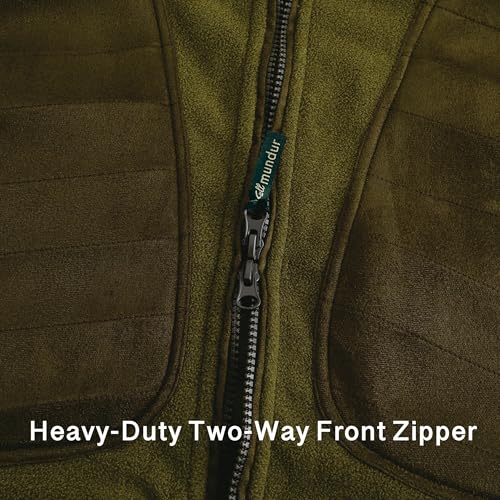 Full mundur Jagdweste Fleece Schießweste atmungsaktive Hundetrainerweste Outdoor-Weste mit mehreren Taschen Haustiertrainer für Herren